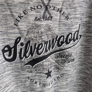 Retro Silverwood Theme Park North Idaho Crewneck Sweatshirt - Size S